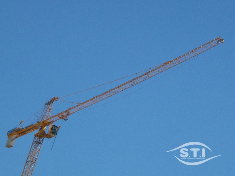 MD Cranes- Luffing jib tower crane
